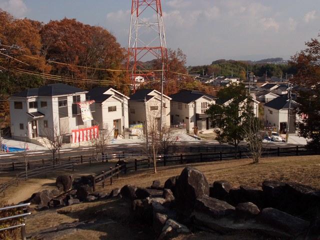 Sale already cityscape photo. Overlooking the local than potato mountain park