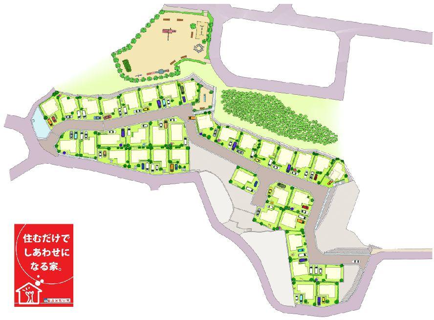 The entire compartment Figure. All 36 sections of the family Town
