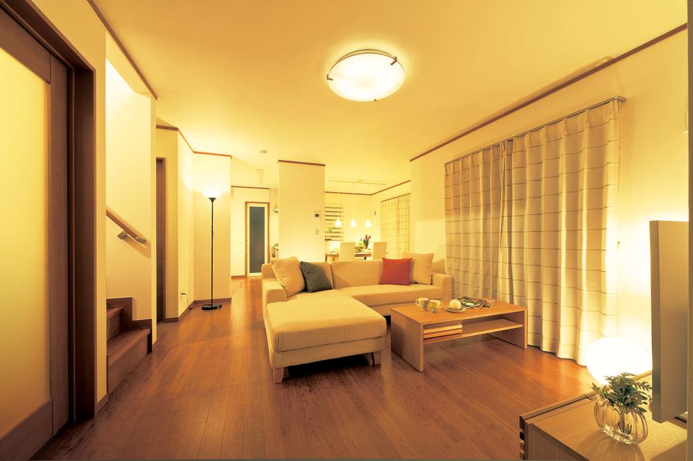 Model house photo. Life proposed model published in