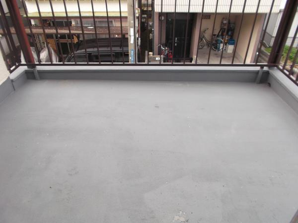 Balcony. Of course waterproof already