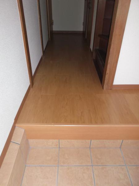 Entrance. Entrance landscape