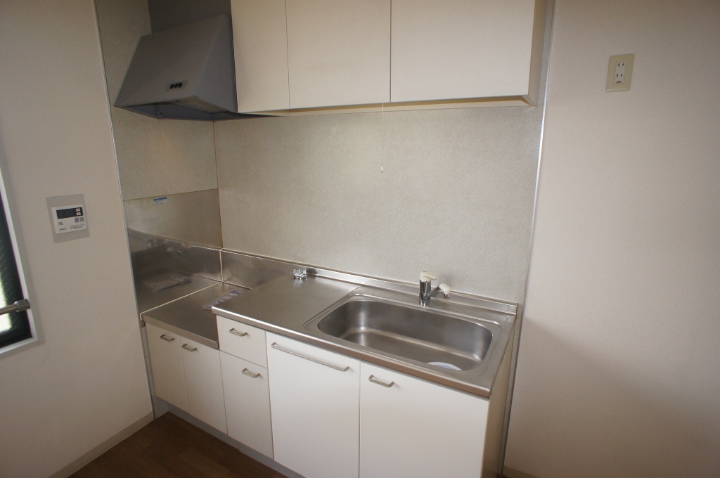 Kitchen. Bright kitchen because there is a window!