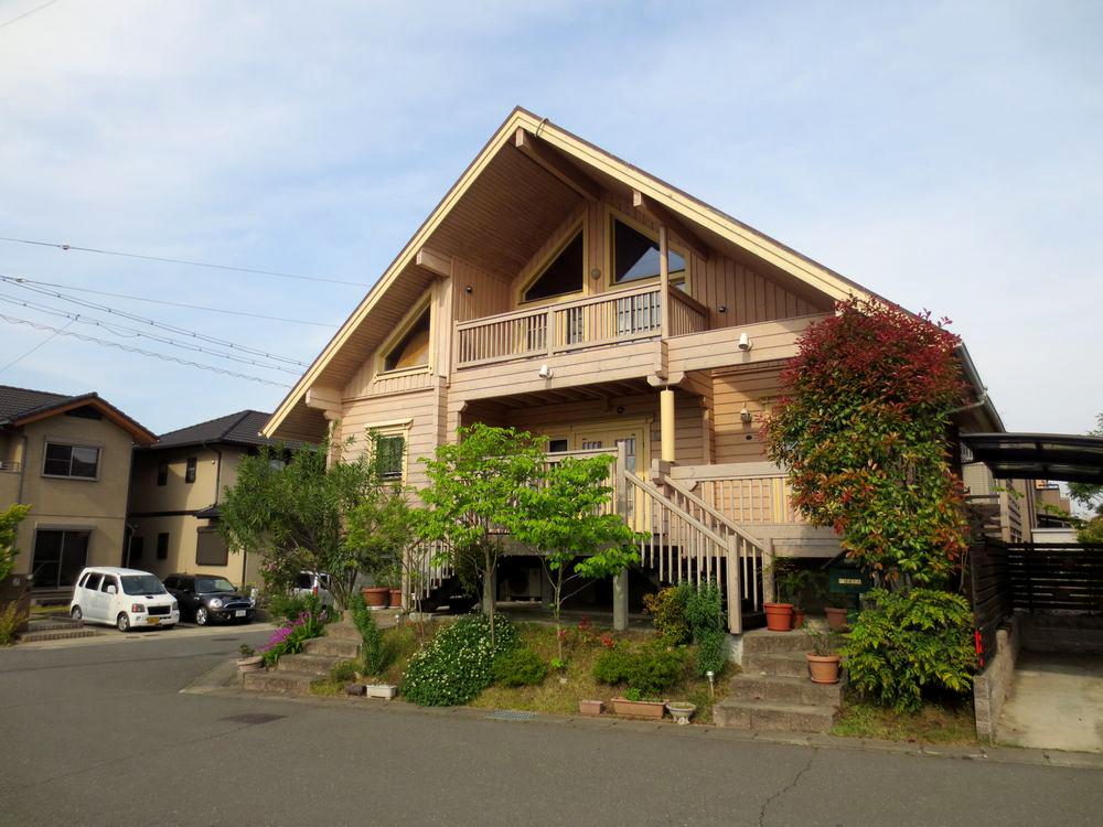 Local appearance photo. The log house of Finnish long-established HONKA