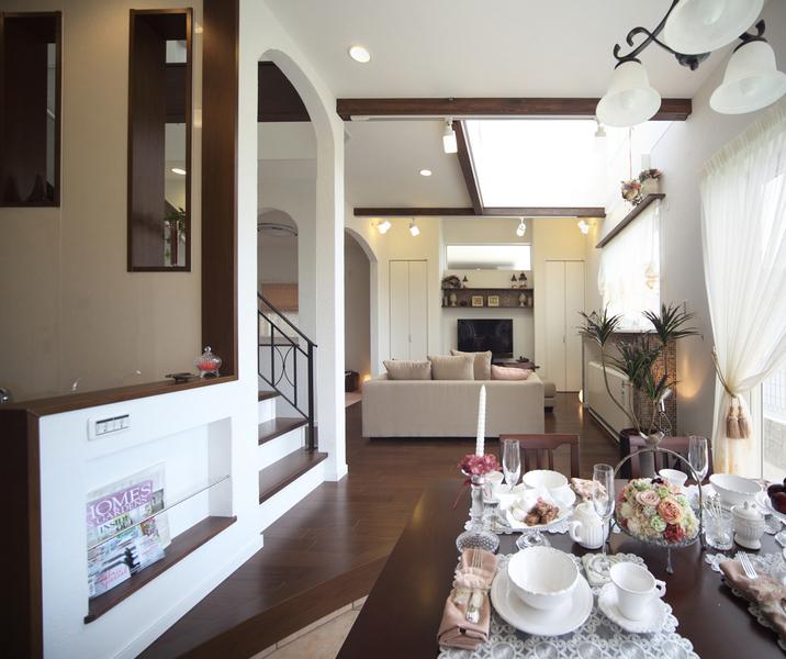 Model house photo. Kuranomiya model dining