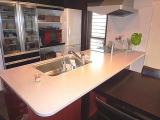 Kitchen. Local (12 May 2013) Shooting IH cooking heater Counter Kitchen