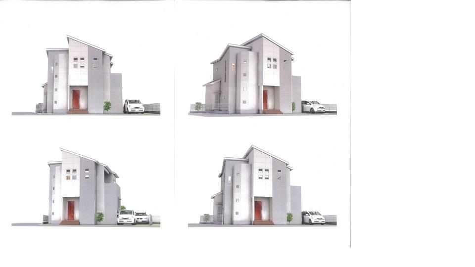 Building plan example (exterior photos). Building plan example