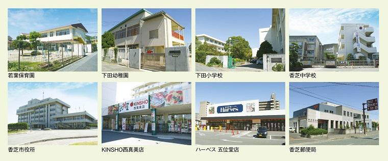 Streets around. 1730m education facility to the young leaves nursery school, Enhance shopping centers and other useful facilities