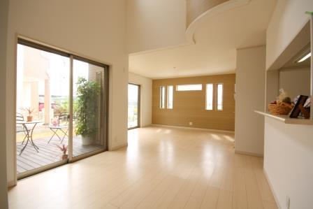 Model house photo. Model house LDK