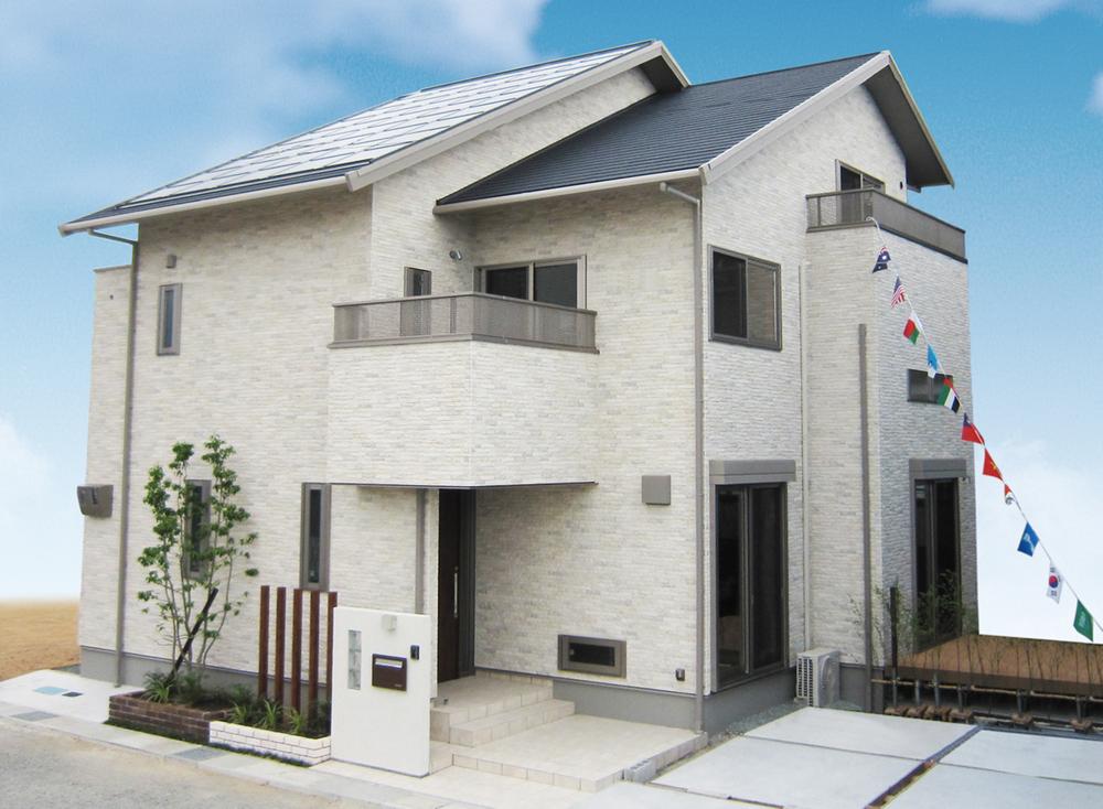 Model house photo. Stage III model house (in the sale)