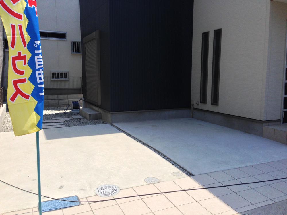 Model house photo. Model house Parking space 2 cars