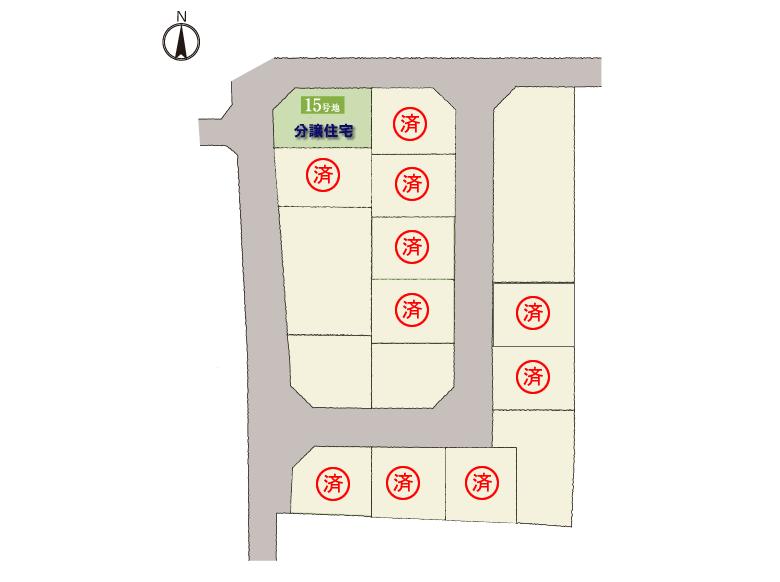 Compartment figure. 39,800,000 yen, 4LDK, Land area 143.62 sq m , Building area 122.36 sq m condominium compartment view