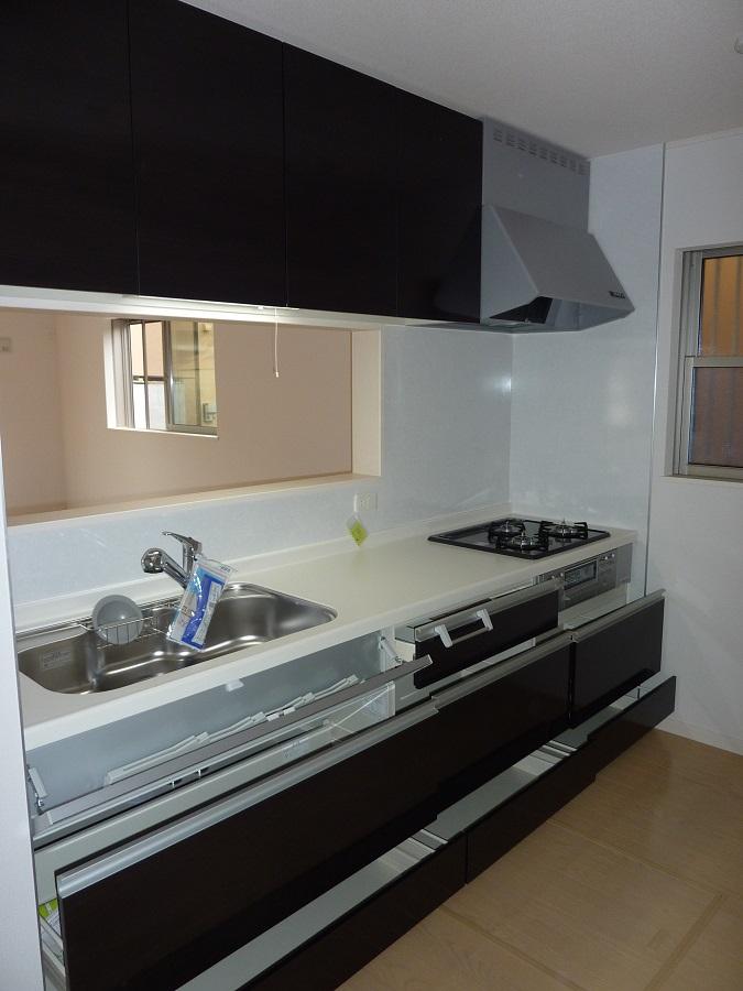 Kitchen. In water purifier with hand shower faucet