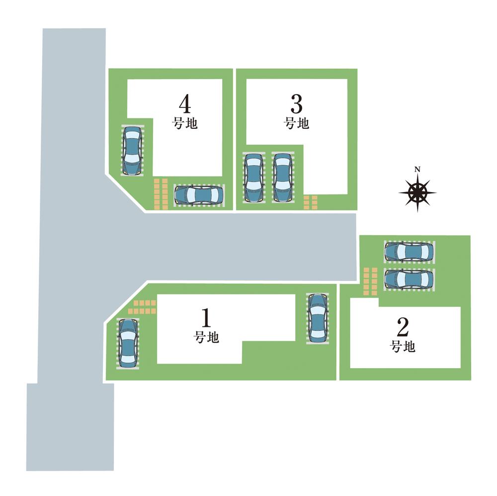 Construction completion expected view. The remaining 1 compartment! Of No. 4 land will be sold