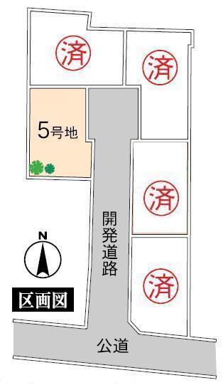 Compartment figure. 26,300,000 yen, 4LDK, Land area 132.26 sq m , Building area 100 sq m whole compartment view