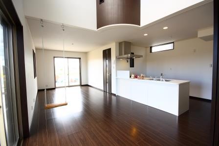 Model house photo. Model house construction cases LDK