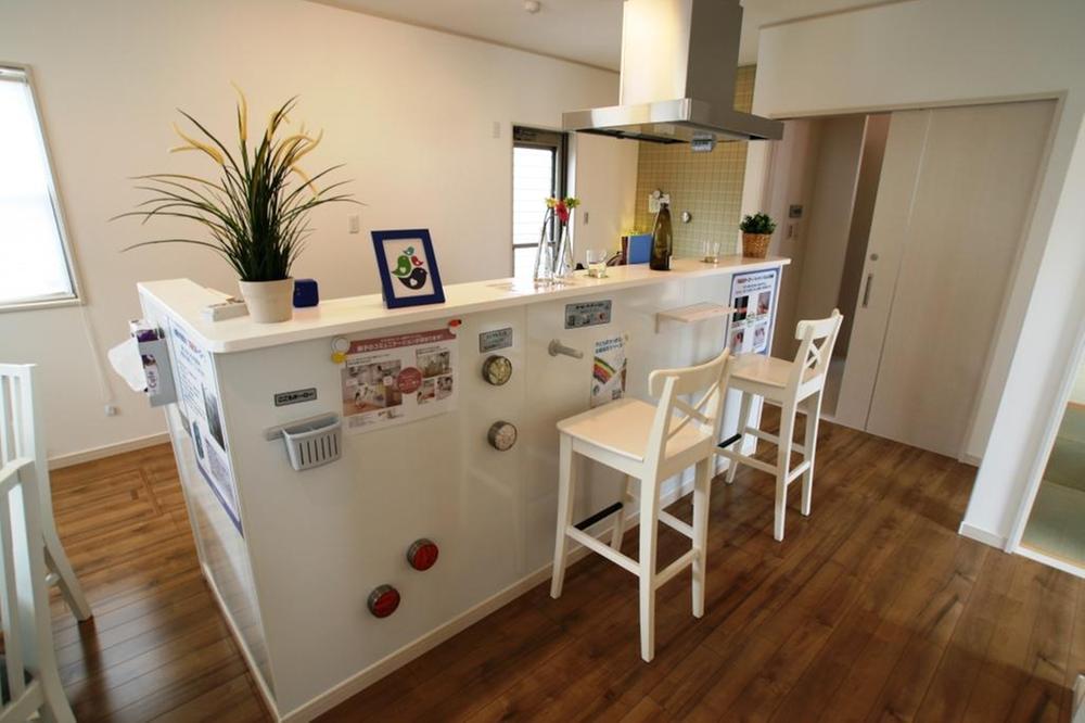 Model house photo. Kitchen (Takara Standard)