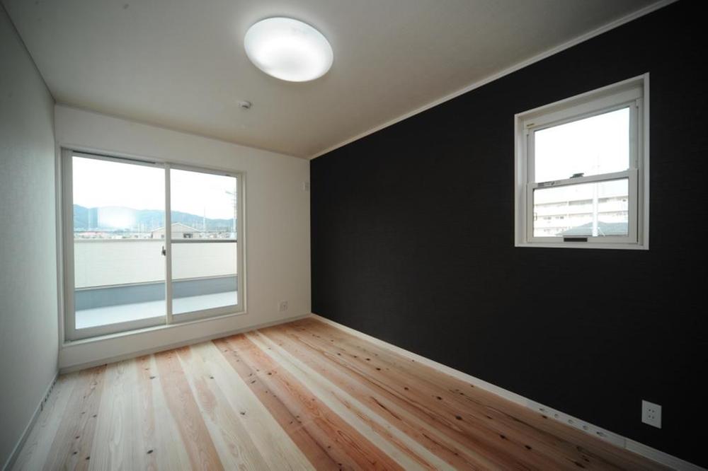 Other introspection. Chic bedroom room (January 2013) of the wallpaper shooting