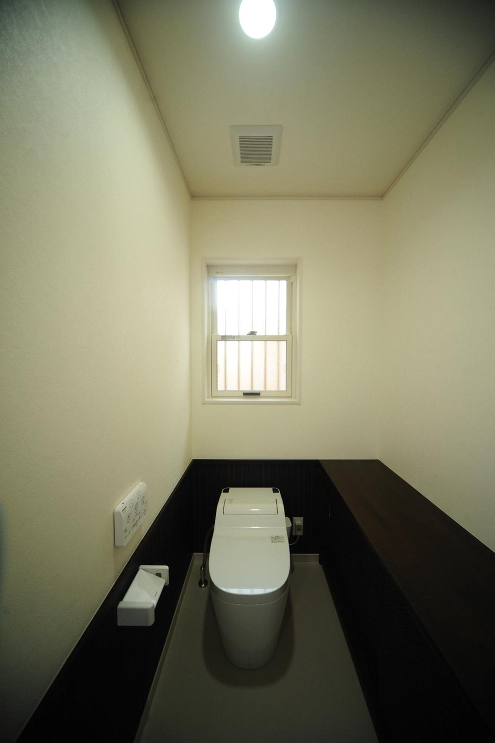 Toilet. Toilet of comfortable space