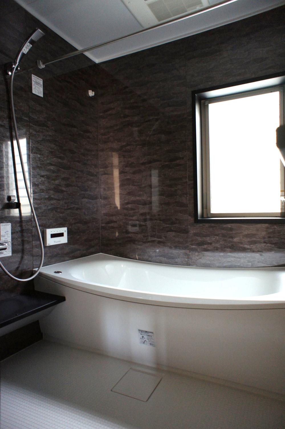 Bathroom. Bathroom cradle type of bathtub