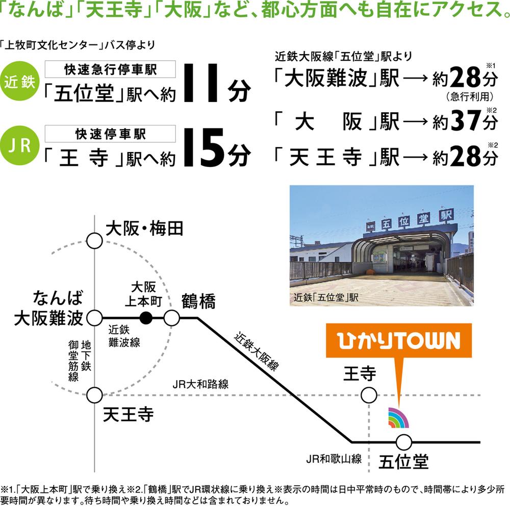 route map. 1 hour distance to Osaka! Kashiba IC also close by is convenient