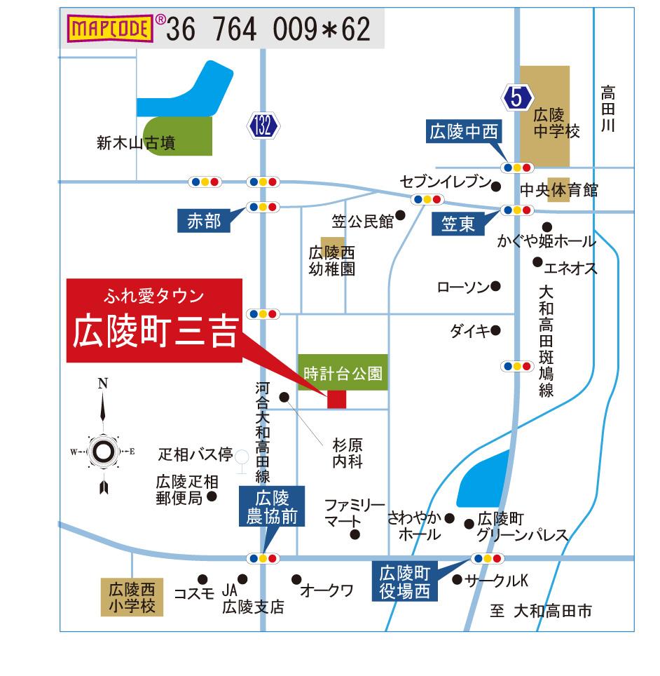 Local guide map