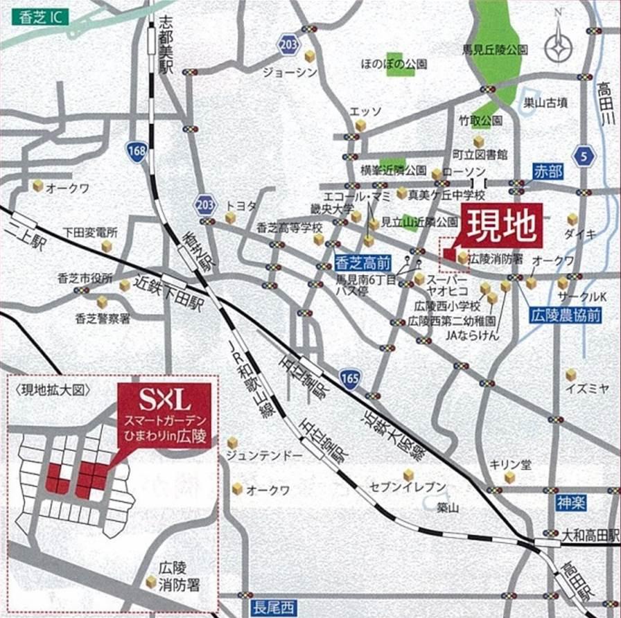 Other. Local guide map