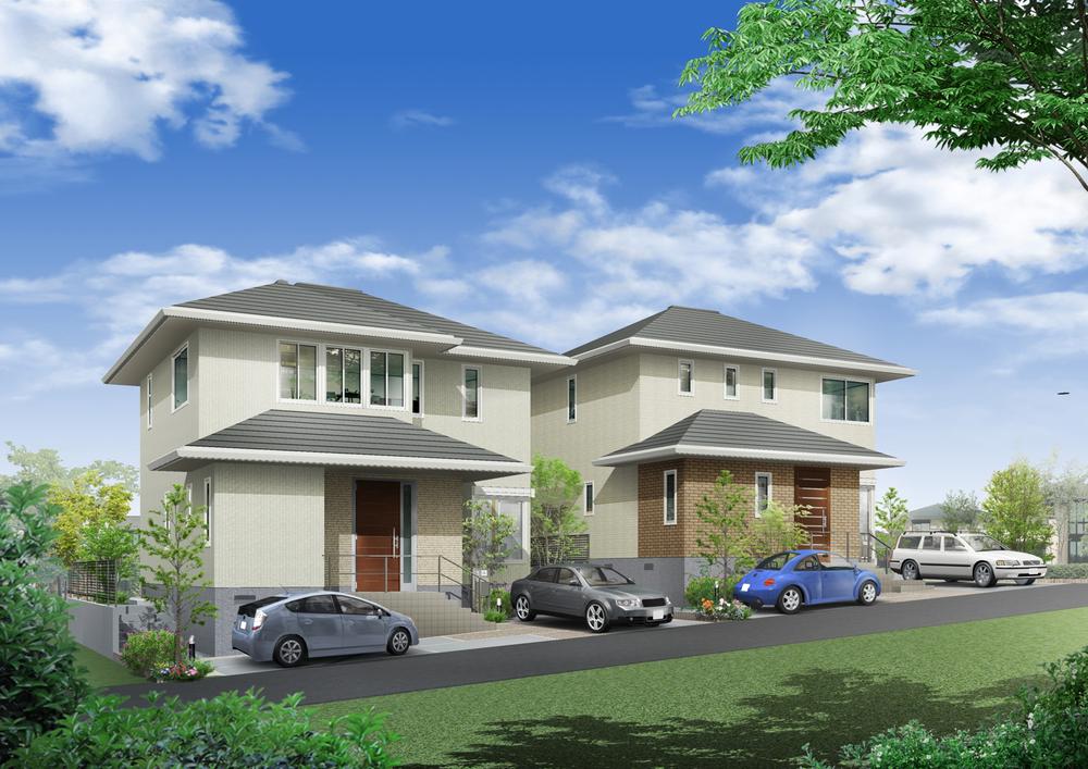 Building plan example (Perth ・ appearance). Fulfill the lives of ideal, We will deliver the newly built single-family of Sekisui House. 