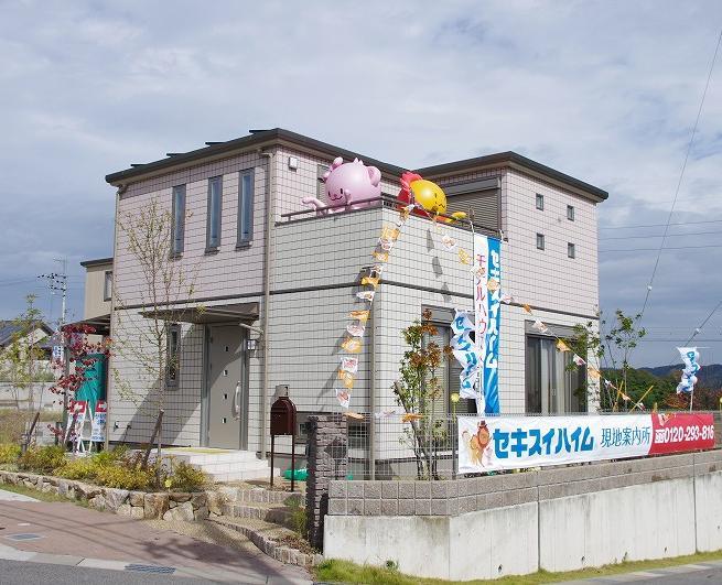 Model house photo. Local sales center (offers tours)