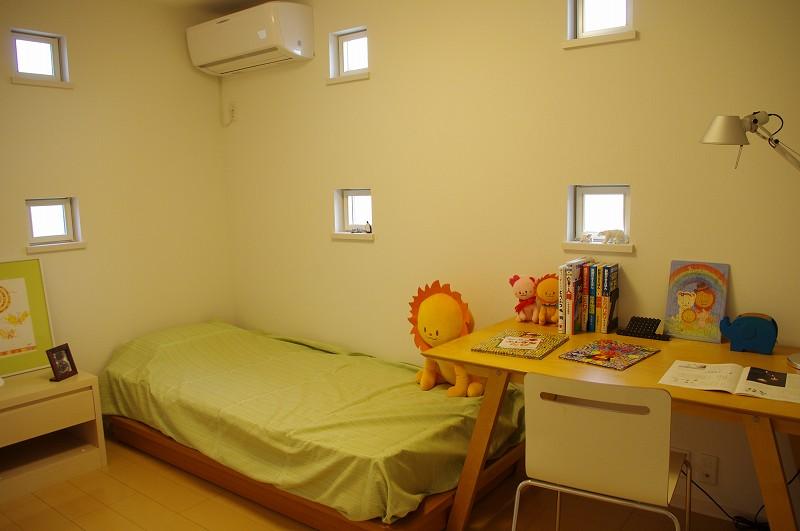 Model house photo. Storage is also rich children's room