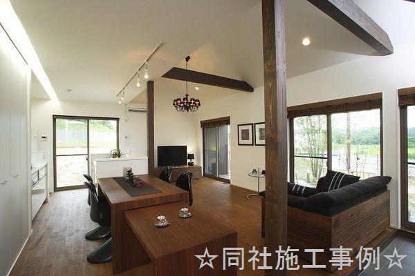 Building plan example (introspection photo).  ☆ It is the company's construction case ☆ 