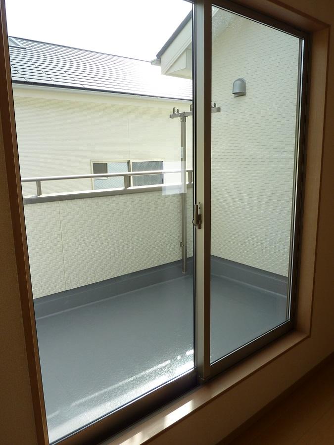 Other introspection. No. 4 place 2F veranda is also wide! 