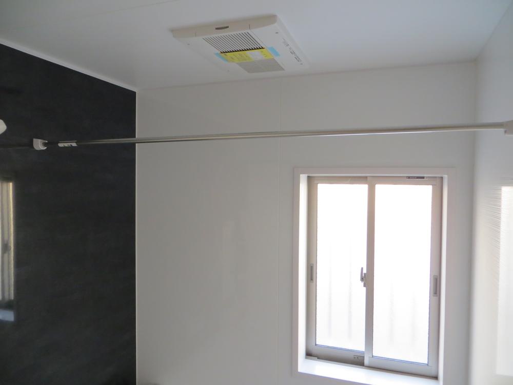 Bathroom. With convenient bathroom dryer in the rainy season of laundry