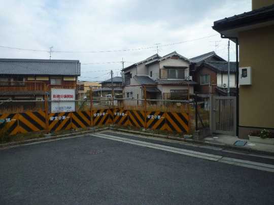 Local land photo. It is a land without a building conditions. You are asked to building a building in your favorite contractor