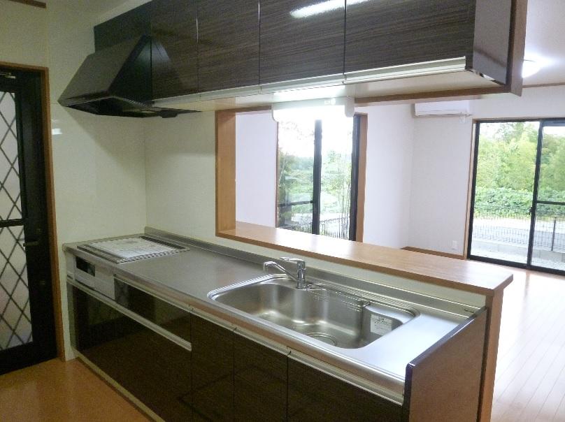 Kitchen. System kitchen decorative panel Chokawa