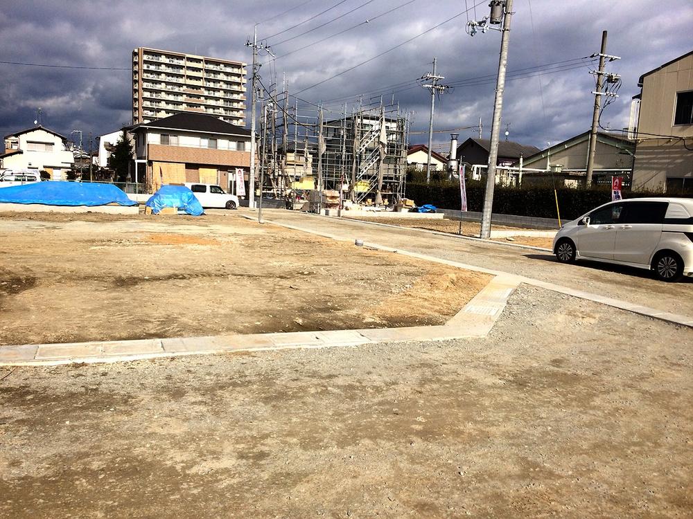 Local land photo. The local available at sales representative man