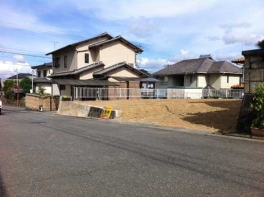 Local land photo. Is a vacant lot without building conditions! Until Nakanishi of charge