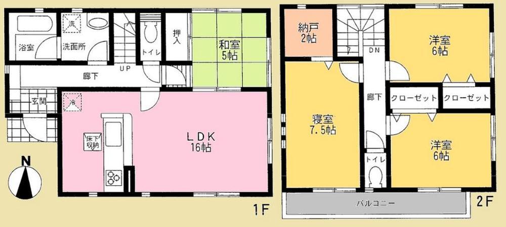 Floor plan. Sen'nichi cho