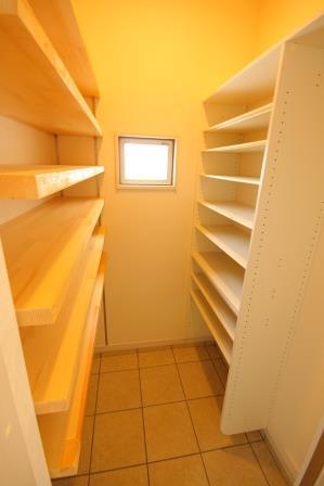 Model house photo. Model house Shoes closet