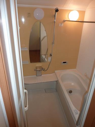 Bathroom. 1 tsubo size, Spacious bathtub