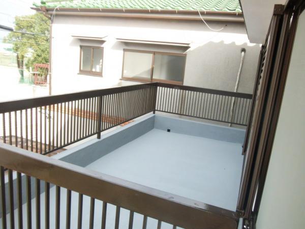 Balcony. It was waterproof