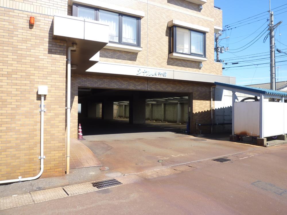 Parking lot. Common areas