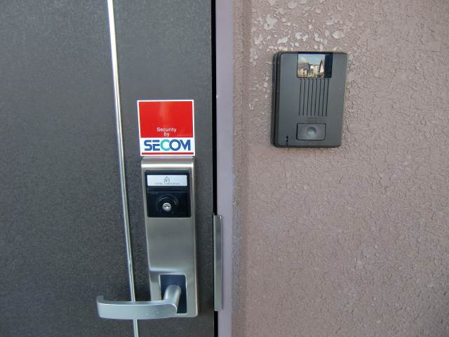 Security. Card key with Secom