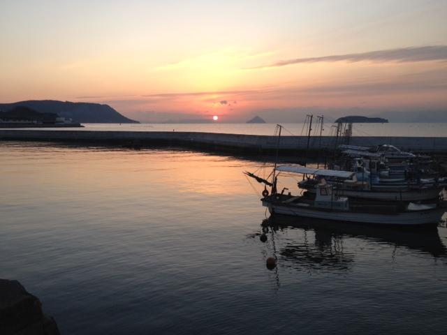 Streets around. 30m Kojima Port until Kojima Port overlooking