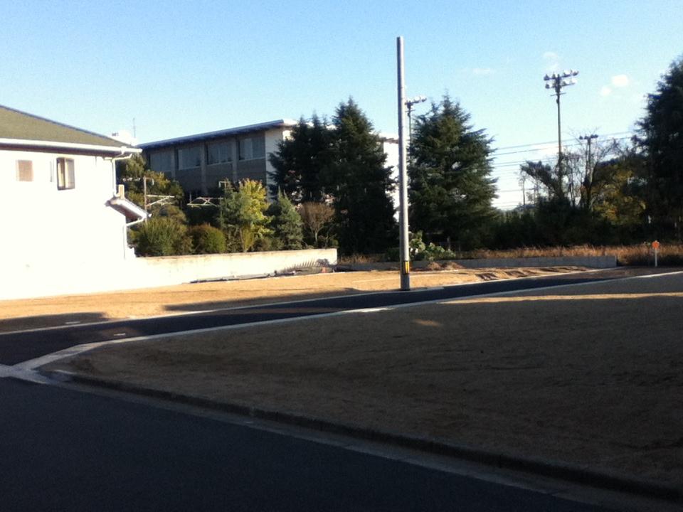 Local land photo. It will be a continuation of the existing subdivision