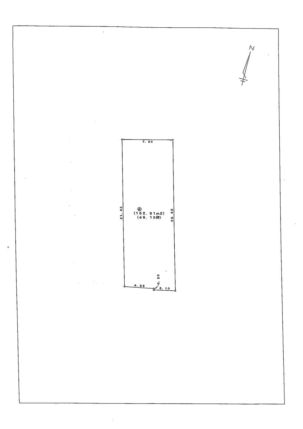 Compartment figure. 25,500,000 yen, 3LDK, Land area 159.43 sq m , Building area 97.7 sq m