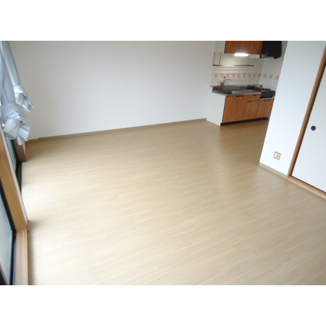 Living and room. Model room held in