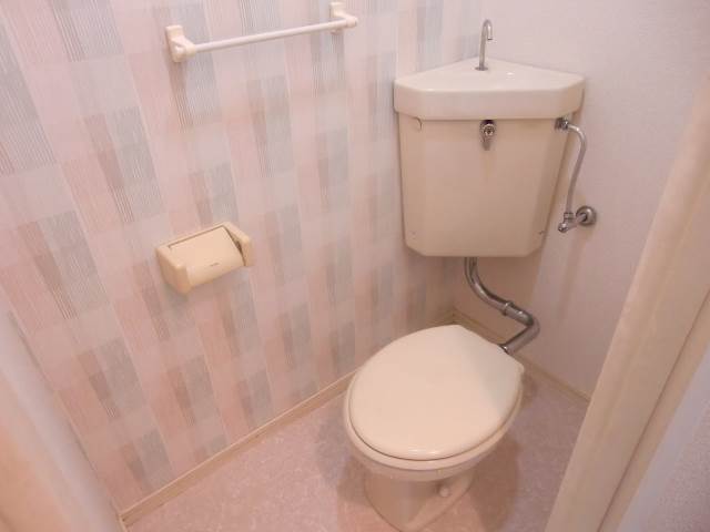 Toilet. Toilet of cute wallpaper ☆