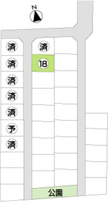 Compartment figure. Land price 10,273,000 yen, Land area 205.83 sq m compartment view