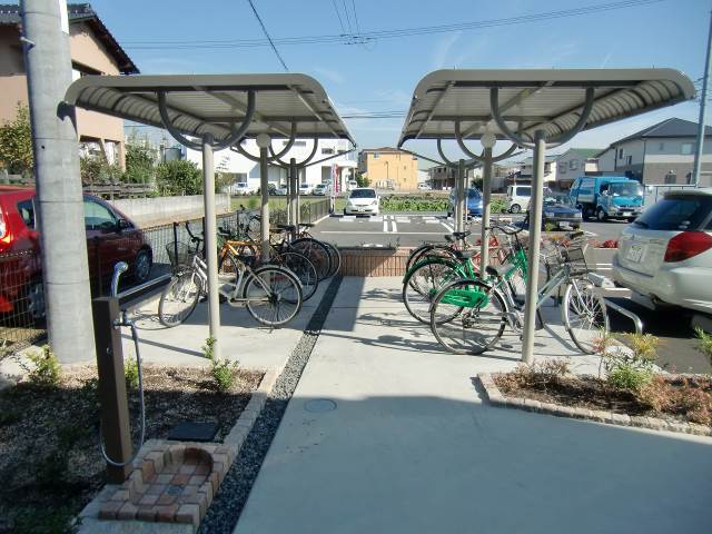 Other common areas. Bicycle parking ・ Pet-only washing place ☆