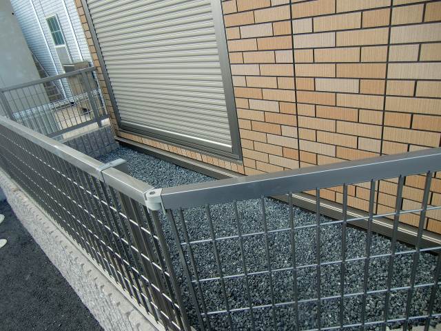 Garden. Private garden ・ Security shutters ☆